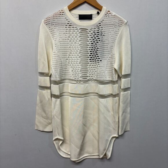 NWT Alexander Wang x H&M Women Sweater Knit Top Size Medium Italy C023 -26 - Picture 1 of 16